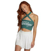 Michigan State Green Multi Way Bandeau Top