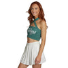 Michigan State Green Multi Way Bandeau Top