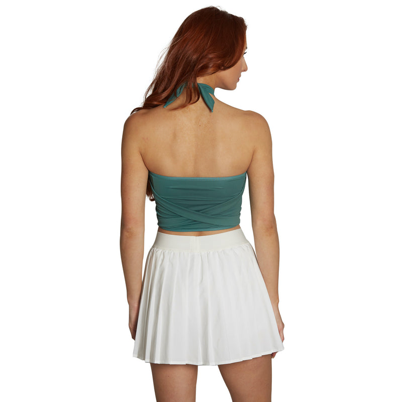 Michigan State Green Multi Way Bandeau Top