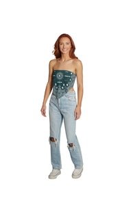 Michigan State Bandana Top