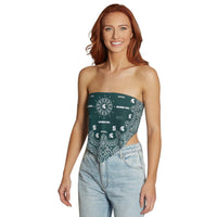 Michigan State Bandana Top