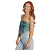 Michigan State Bandana Top