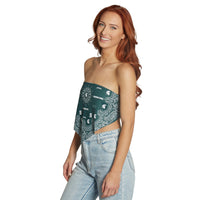 Michigan State Bandana Top