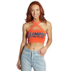 Illinois Fighting Illini Orange Multi Way Bandeau Top