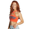Illinois Fighting Illini Orange Multi Way Bandeau Top