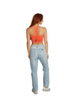 Illinois Fighting Illini Orange Multi Way Bandeau Top