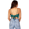 Michigan State Strap Bandana Top