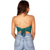 Michigan State Strap Bandana Top