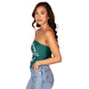 Michigan State Strap Bandana Top