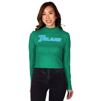 Tulane Mock Neck Top