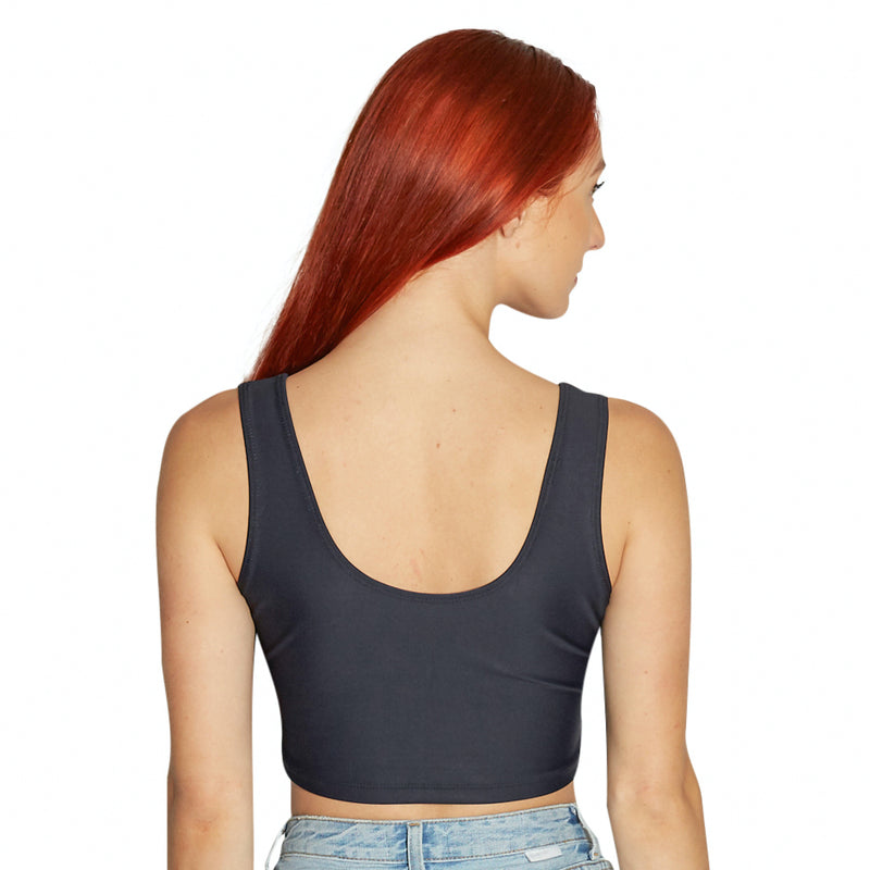 Colorado Boulder Black Crop Top