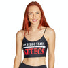 San Diego State Aztecs Black Spaghetti Tank