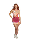 Virginia Tech Tie Dye Multi Way Bandeau Top