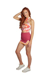Virginia Tech Tie Dye Multi Way Bandeau Top