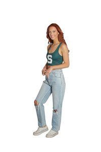 Michigan State Green Crop Tank Top