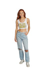 Delaware Blue Hens Crop Tank Top