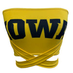 Iowa Hawkeyes Yellow Multi Way Bandeau