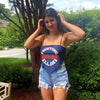 Illinois Fighting Illini Strap Bandana Top
