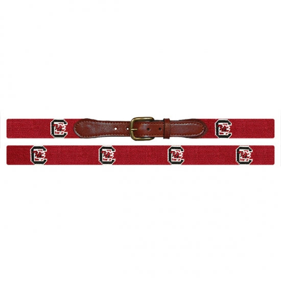 University of South Carolina Needlepoint Belt