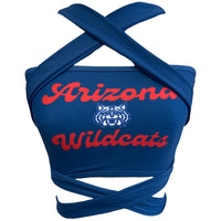 University of Arizona Navy Multiway Bandeau Top