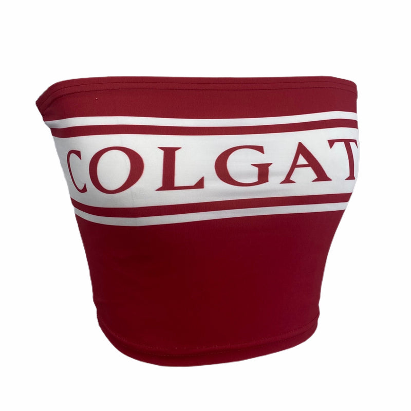 Colgate Horizontal Stripe Tube Top
