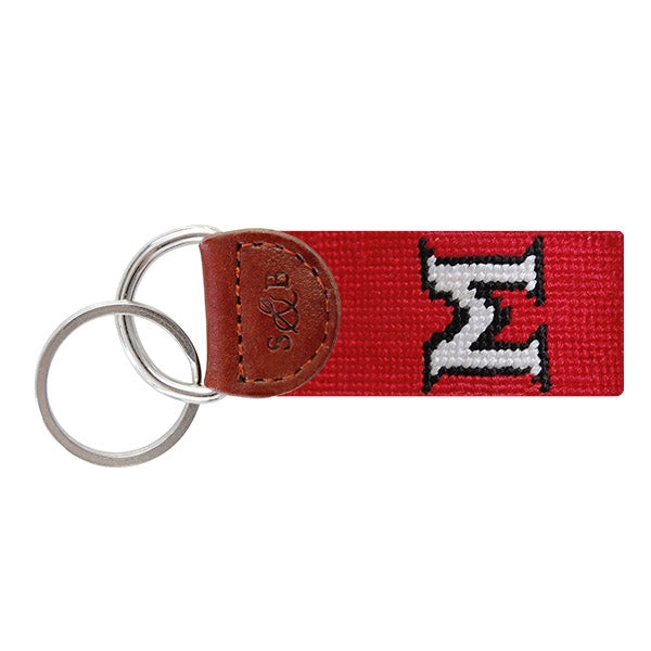 Miami University Needlepoint Key Fob
