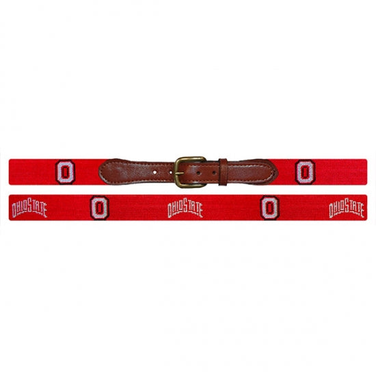 Ohio State Needlepoint Belt