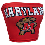 Maryland Terps Red Tube Top