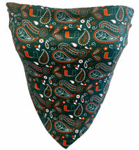 University of Miami Pattern Bandana Top