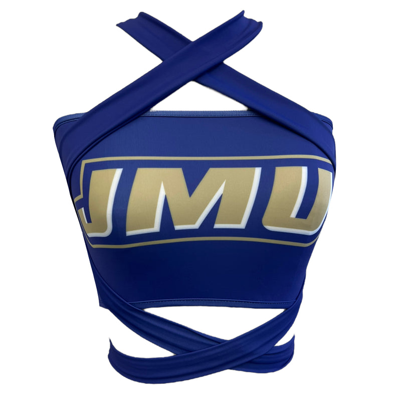 JMU Purple Multi Way Bandeau Top