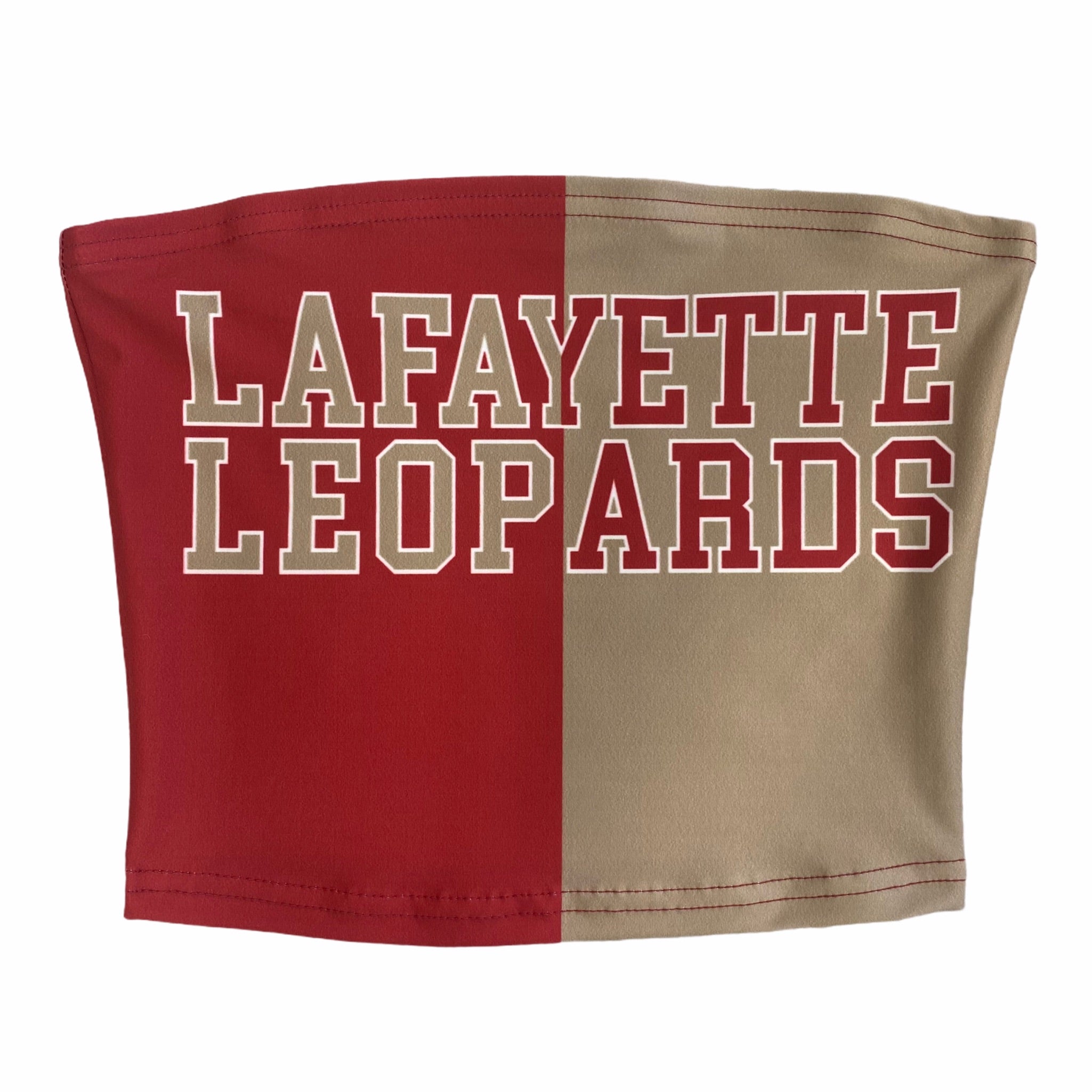 Lafayette College Two Tone Tube Top