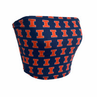 Illinois Fighting Illini All Over Tube Top