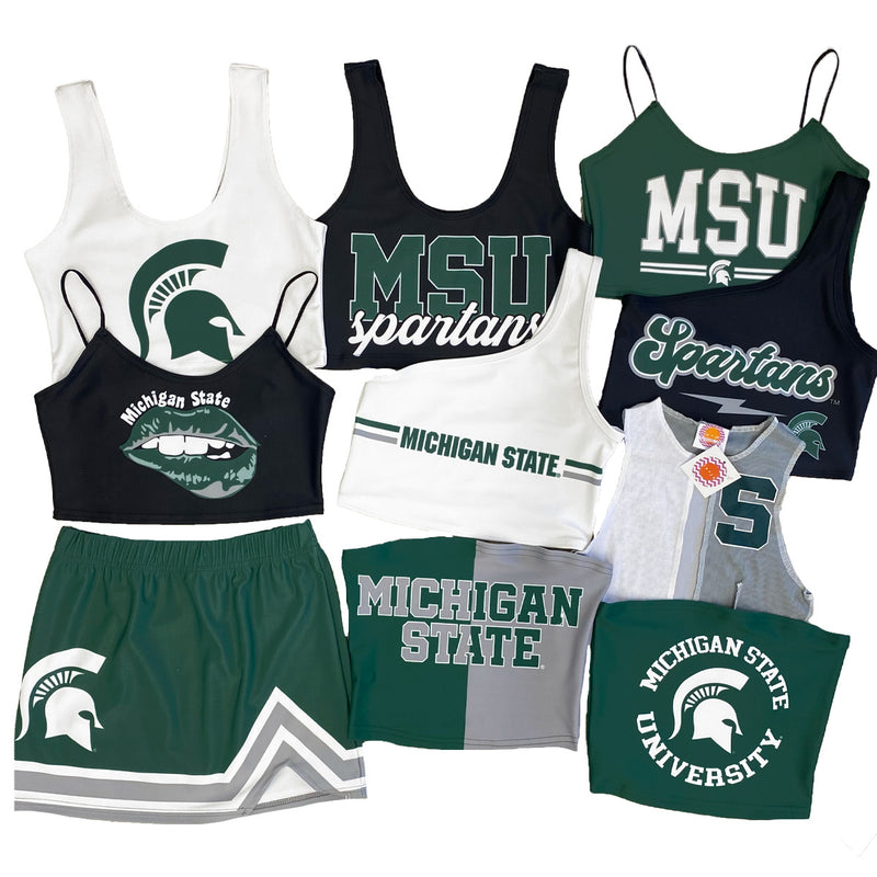Michigan State Crop Tank Top