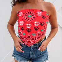 WashU Bandana Top