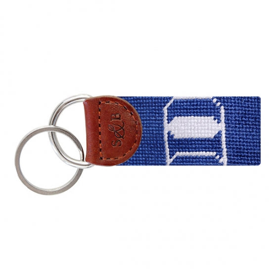 Duke Needlepoint Key Fob - lo + jo, LLC