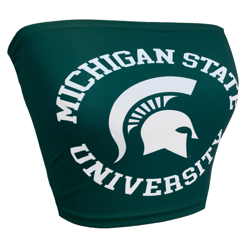 Michigan State Green Tube Top