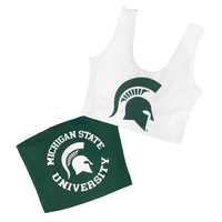 Michigan State Crop Tank Top