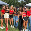 Maryland Terps Red Crop Tank Top