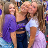 JMU Lightning One Shoulder Top