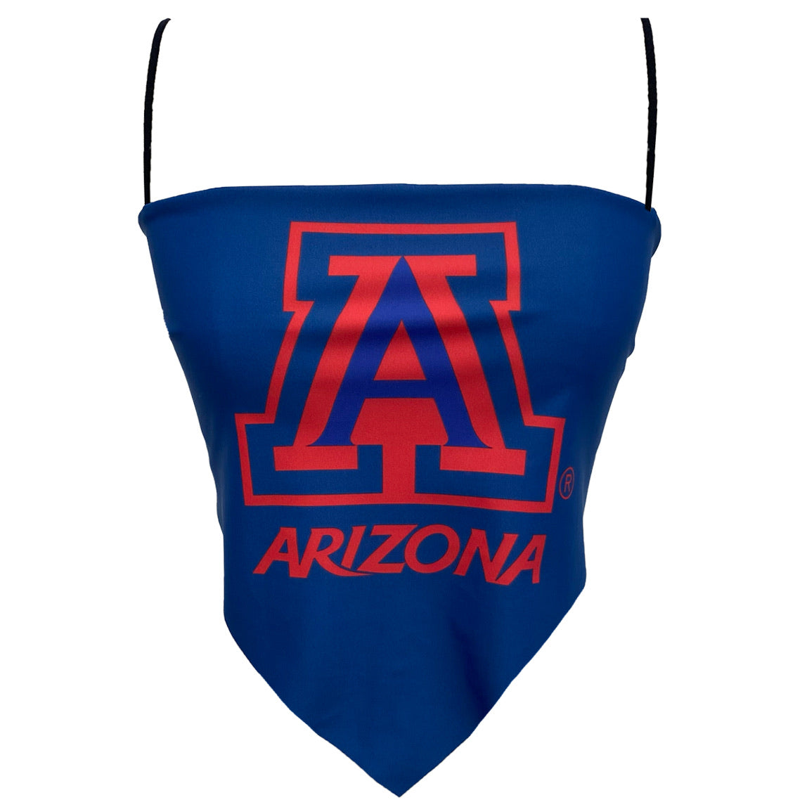 University of Arizona Strap Bandana Top
