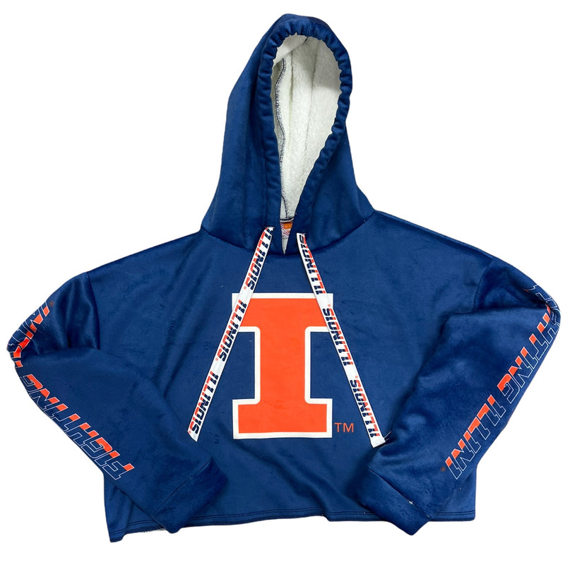 Illinois Fighting Illini Varsity Furry Hoodie
