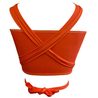 Syracuse Orange Multiway Bandeau Top