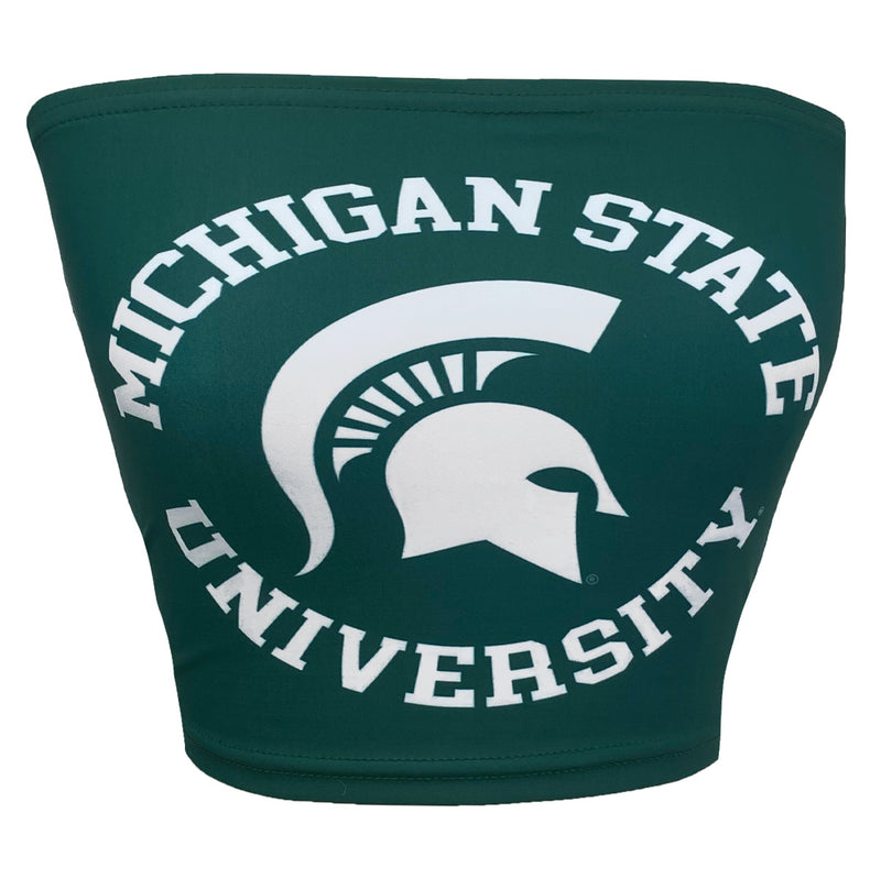 Michigan State Green Tube Top