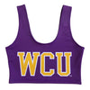 West Chester University Purple Crop Tank Top