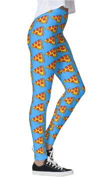 Dripping Pizza Leggings - lo + jo, LLC