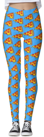 Dripping Pizza Leggings - lo + jo, LLC