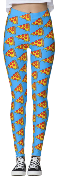 Dripping Pizza Leggings - lo + jo, LLC