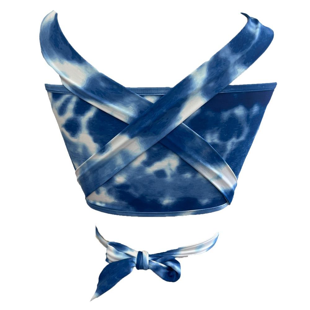 Syracuse Tie Dye Multiway Bandeau Top