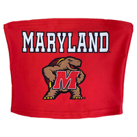 Maryland Terps Red Tube Top