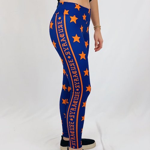 Syracuse Gothic Side Stripe All-Star Leggings
